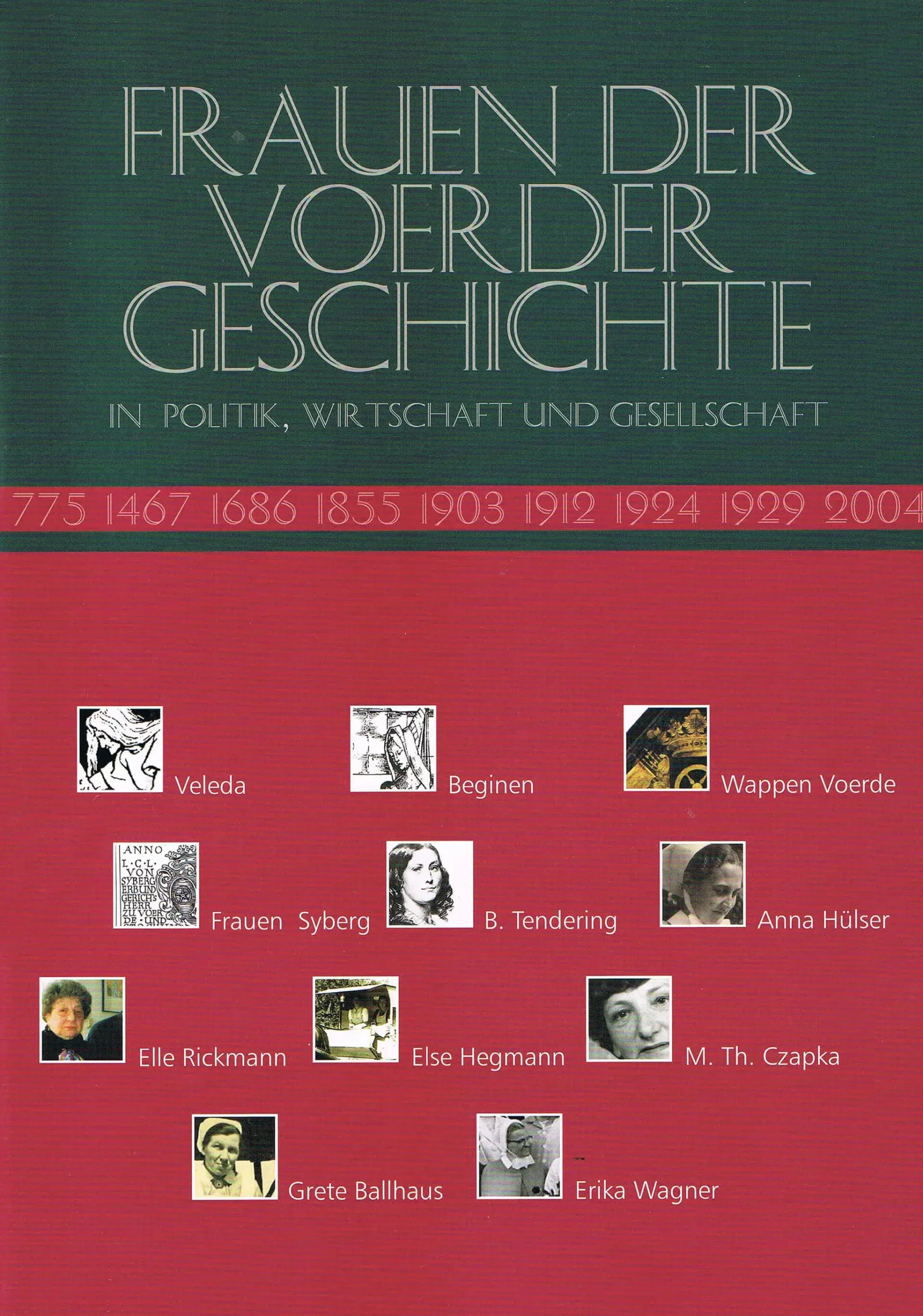 Cover - Broschüre - Frauen der Voerde Geschichte in Politik, Wirtschaft und Gesellschaft Cover - Broschüre - Frauen der Voerde Geschichte in Politik, Wirtschaft und Gesellschaft