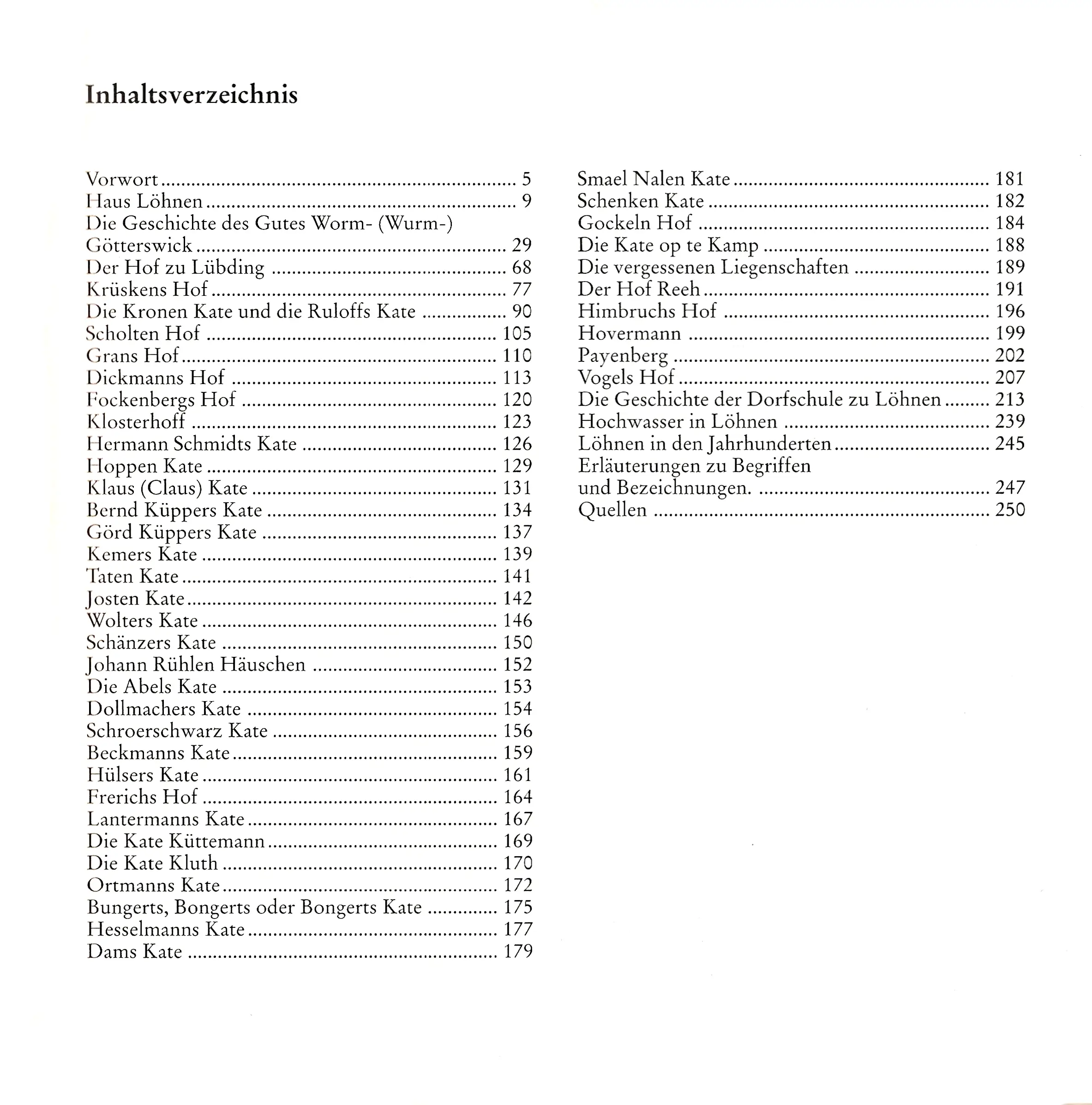 Projekte - Die Dorfgeschichte von Löhnen - Inhaltsverzeichnis der Ausgabe Portrait eines älteren Herrn mit Brille, Anzug und Krawatte