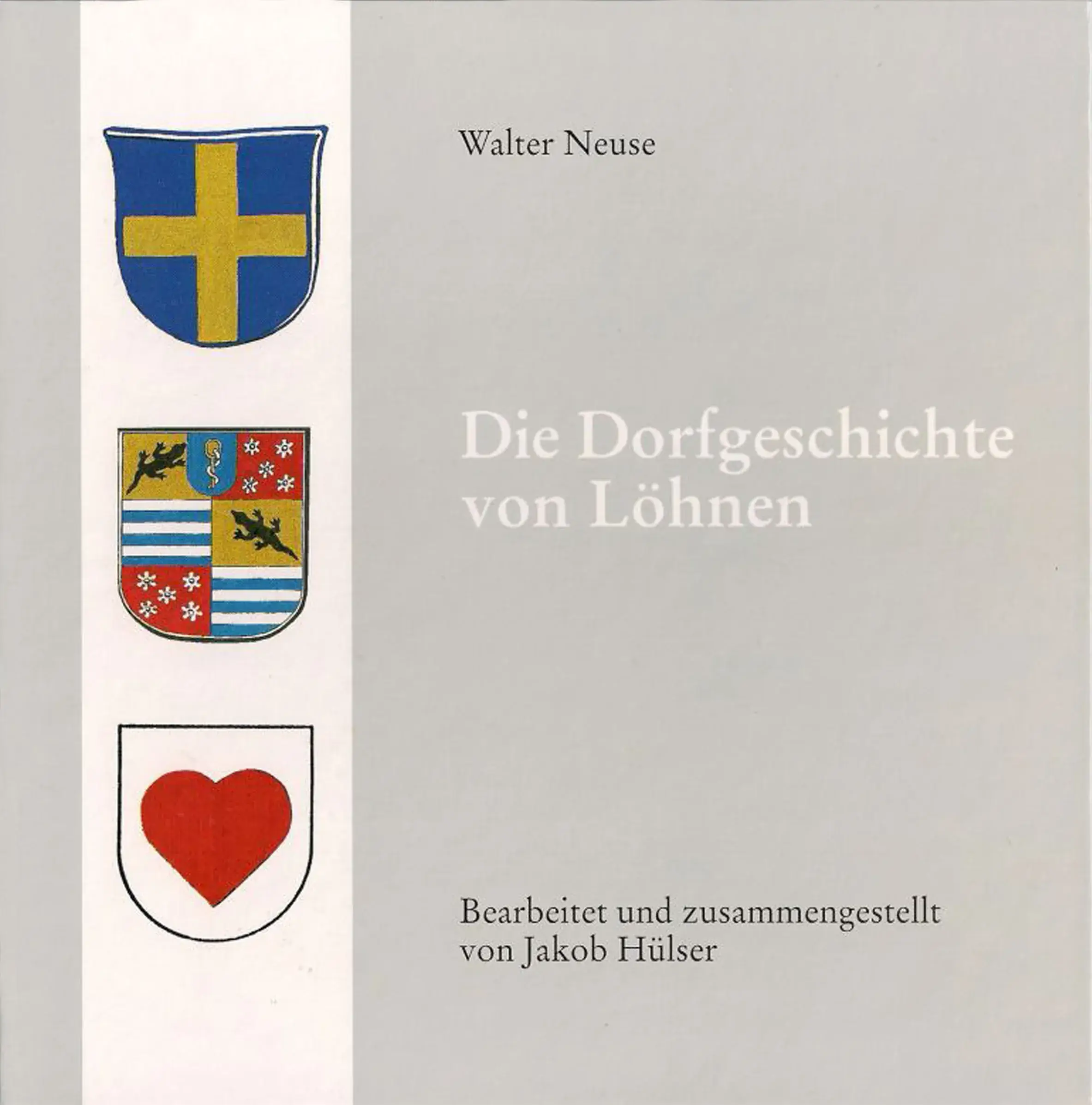 Projekte - Die Dorfgeschichte von Löhnen - Titelbild Portrait eines älteren Herrn mit Brille, Anzug und Krawatte